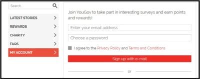 YouGov Signup