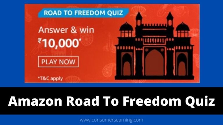Amazon Road To Freedom Quiz Answers
