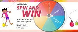 Amazon Holi Edition Spin and Win Quiz Answer 