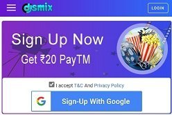 DdsMix Free Paytm Cash