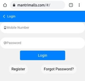 Mantrimall Login