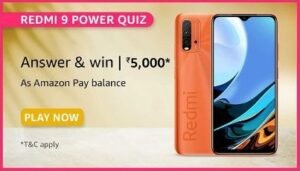 Amazon Redmi 9 Power Quiz