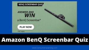 Amazon Benq Screenbar Quiz Answers Today Win Screenbar