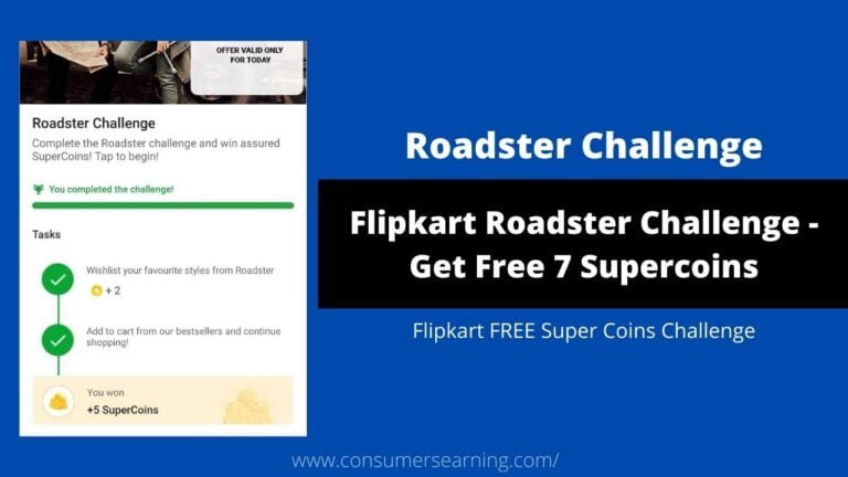 Flipkart Roadster Challenge