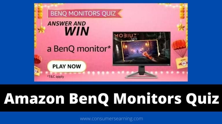 Amazon Benq Monitors Quiz Answers Today Win Benq Monitor