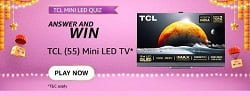 Amazon TCL MINI LED Quiz Answers Today