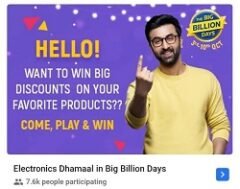 Flipkart Electronics Dhamaal In Big Billion Days Challenges