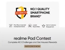 Flipkart Realme Pad Contest