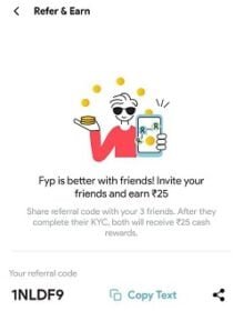 Fyp refer and earn
