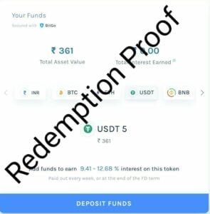 Moving App Payment Proof