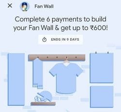 How to Build Your Fan Wall for Complete all 6 Payments in any Order