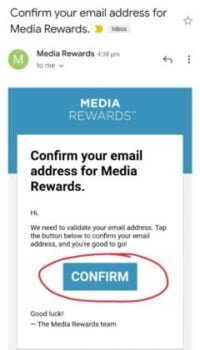 verify media rewards