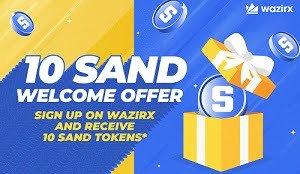 WazirX Sand Offer