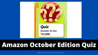 Amazon October Edition Quiz Answers