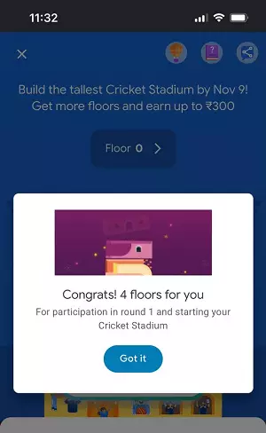Google Pay Build Tallest Cricket Offer
