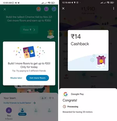 Google Pay Build Tallest Cinema Hall Offers