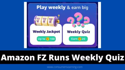 Amazon Funzone Runs Weekly Quiz Answers