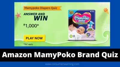 Amazon Pampers Quiz Answer »