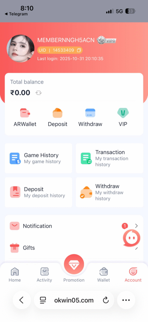 okwin game and app